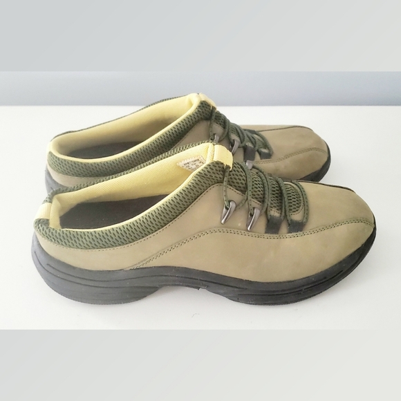 Rockport Green 2 Tone Shoes Mules - Picture 2 of 4